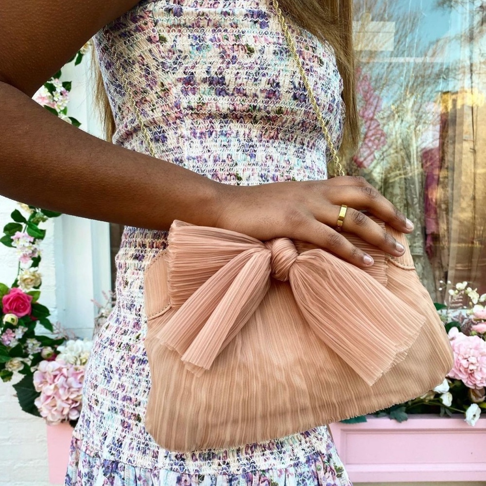 Loeffler Randall Rayne Beauty Bow Clutch - Picture 2 of 2